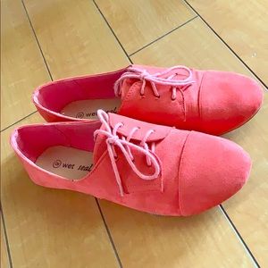 Hot Pink Flats